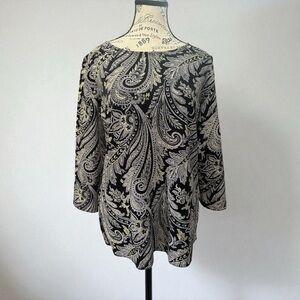 Coco Bianco Paisley Blouse